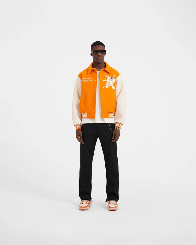 REPRESENT Storms In Heaven Varsity Jacket